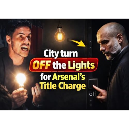 City turn off the Lights on Arsenal's title charge!?