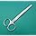 Operating Scissors Sharp/Blunt 5-1/2" Straight