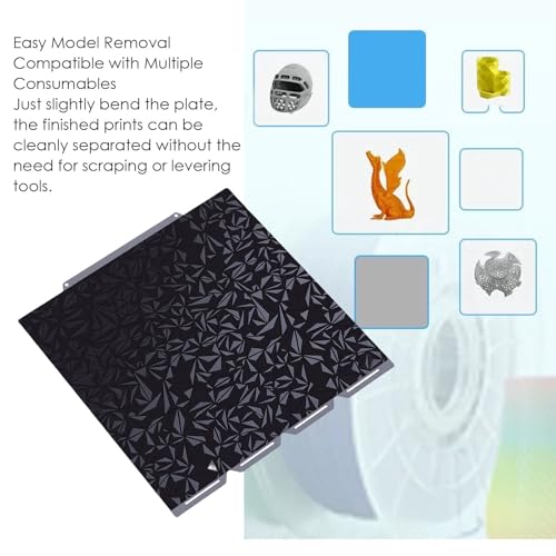 Plaque de construction PEO PET Zerodis pour Snapmaker U1
