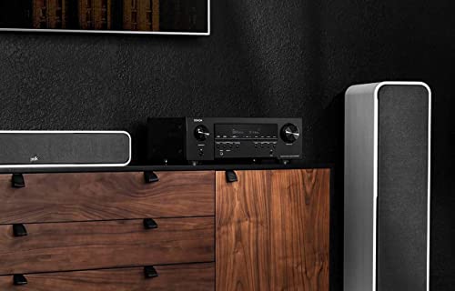 Denon AVR-S760H 7.2-Kanal AV-Receiver mit Dolby Atmos, DTS:X, 6 HDMI Eingänge und 1 Ausgang, 8K...