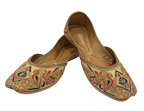 Women's Punjabi Jutti for Ethnic Shoes Soft Mojari Traditional Indian Jooti Leather Sandles Handmade Juti2