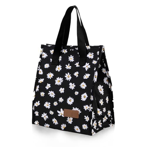 Xgvzs 1 bolsa de almuerzo aislada para transportar alimentos, contenedor grande para comida de mediodía para adultos, para oficina, trabajo, playa, viajes