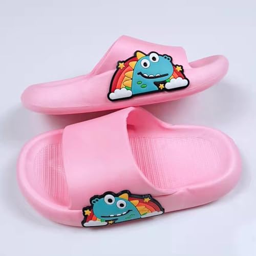 IWIHMIV Kids Cloud Slides Boys Slip On Beach Sandals Girls Summer Lightweight Non Slip Soft Bottom Pool Shower Slippers4