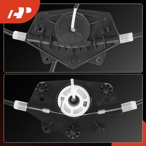 Image of A-Premium Power Window Regulator Front Driver Side Without Motor