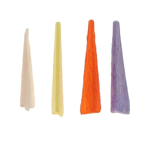 House Brand Dentistry 101257 HSB Dental Matrix Wooden Wedges Assorted Colored 100-Pk