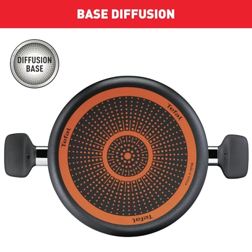 Batterie de cuisine Tefal pour cuisiner de grands plats en famille avec wok et faitouts