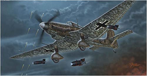 スペシャルホビー 1/72 ドイツ空軍 ユンカース Ju87D-5/N 夜間爆撃機 プラモデル SH72458 成型色のサムネイル