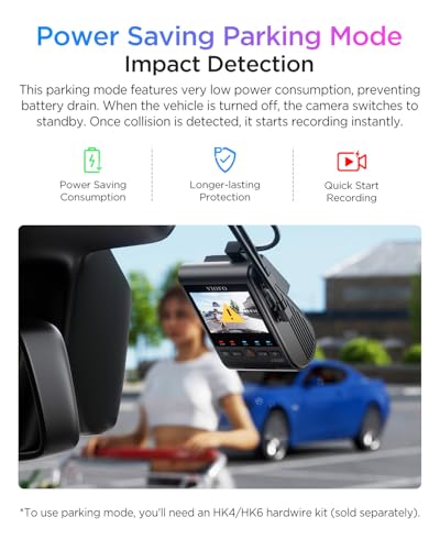Image of VIOFO A329S 4K 60FPS Dash Cam Front and Rear, 4K+2K Dual Dash Camera for Cars, Power Saving Parking Mode, Wi-Fi 6 App Control, Dual STARVIS 2 Sensors, Supports up to 4TB SSD or 512GB Black