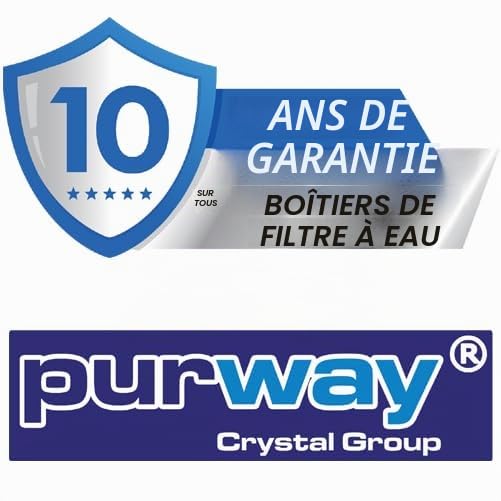 DP 10 QA AF 1/4" Boîtier de filtre à eau potable Résine anionique Anti-nitrate