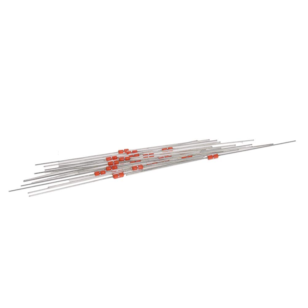 Up To 40% OFF Fielect 20PCS NTC Thermistors Resistors MF58 3950B 10K Ohm Glass Sealed Temperature Sensors