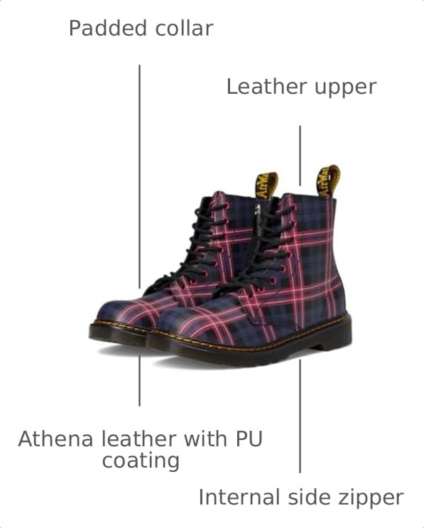 Image of Dr. Martens unisex-child 1460 Pascal Toddler (Toddler /Little Kid /Big Kid)