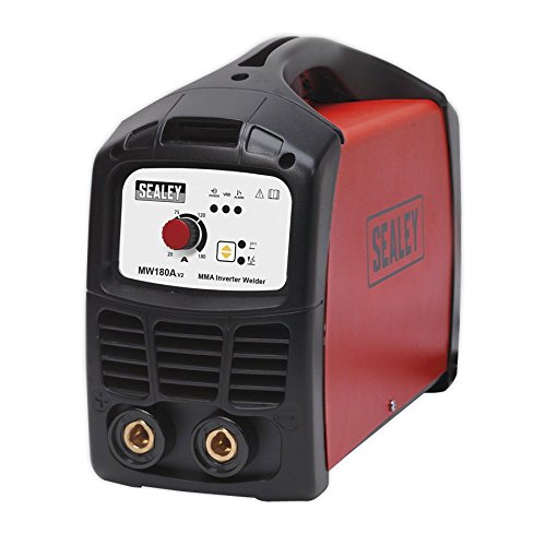 Sealey MW180A Inverter with Accessory Kit, 180A, 230V, 6.5kw, Red