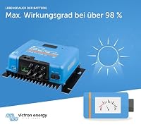 Victron Energy SmartSolar MPPT MC4 kompatibel, Laderegler (Bluetooth) - Solar Laderegler - 150V 100 Amp 12/24/36/48-Volt – Ansicht 5
