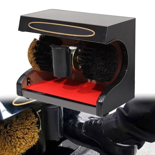 Hydravex Automatic Shoe Polisher, Electric Shoe Polish Machine, Automatic Induction Small Shoe Polisher, Household/Commercial - Electric Brush Machine