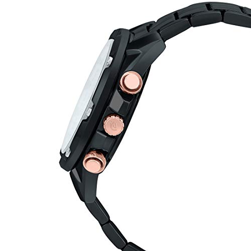 Casio Efr-559dc-1avudf Montre analogique pour homme Collection Edifice Boîtier en acier inoxydable Cadran noir - Image 2