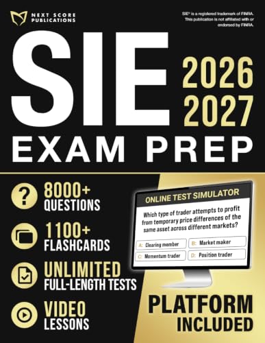 Image of SIE Exam Prep: A Structured Roadmap for the Securities Industry Essentials with Certification-Focused Strategies and Practice Tools