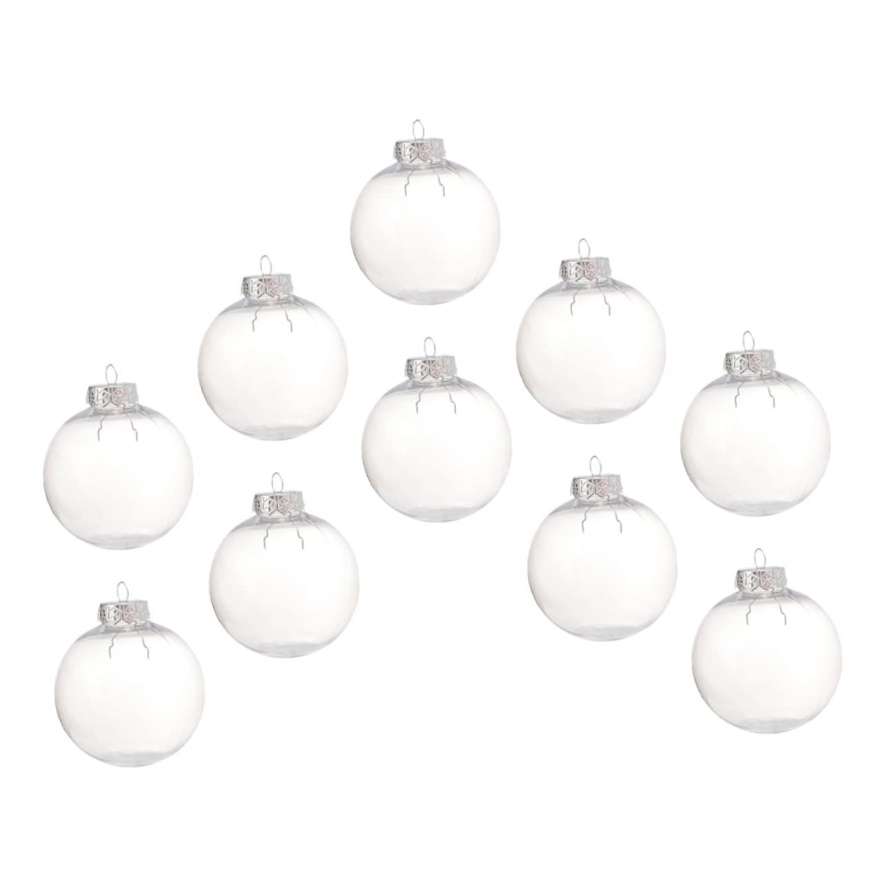 Boules de Noël transparentes incassables pour protéger vos décorations de fête
