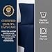 Pantrypoet 800 Thread Count 100% Egyptian Cotton Sheets Cal King Size - 4 Piece Set Luxury Sateen Bedding, Cooling & Breathable, 15