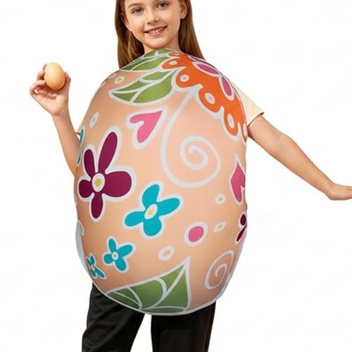 Costume d'œuf de Pâques pour spectacles scolaires et animations de vacances