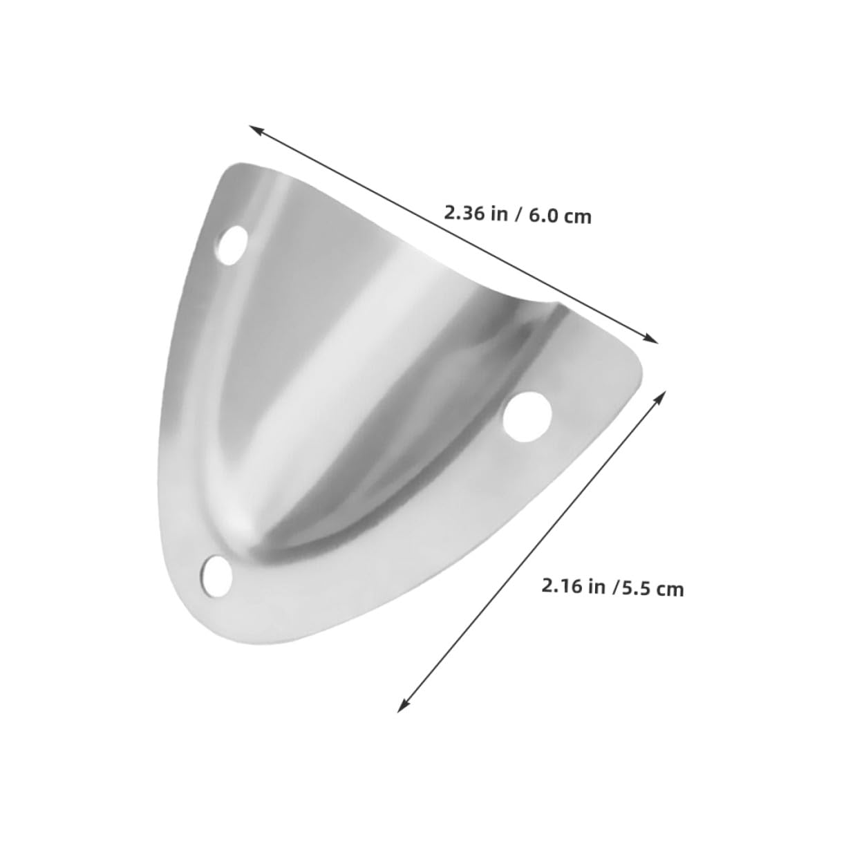 Sewroro 6 Pièces Couvercles D'aération en Acier Inoxydable pour Bateau, Ventilation Optimisée Résistance la Déformation, Accessoires Marins Argentés pour Yachts