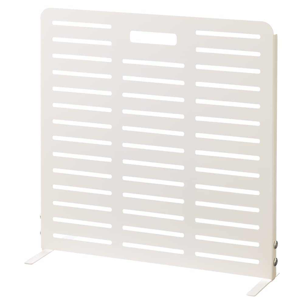 LIHIT LAB Pegboard Display Stand, Vendor Events, Craft Shows,Work Station Organizer, Accessories Organizer, Made of Steel, White (A7460-0)