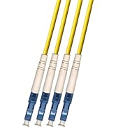 Amazon.com: 1ft Fiber Optic Adapter Cable LC (Male) to ST (Female