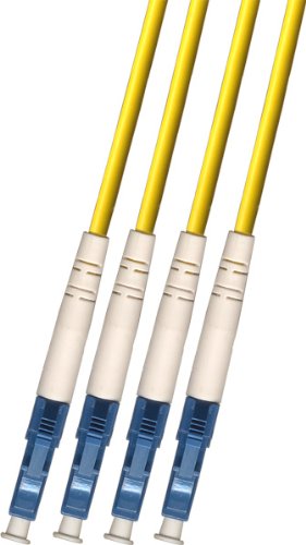 RiteAV - Direct Burial/Outdoor LC-LC 4-Strand Fiber Optic Cable - Singlemode (9/125) - 125M