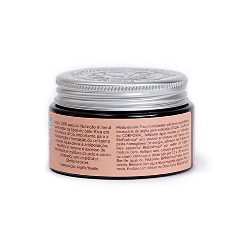 Máscara Facial de Argila BioEssência Rosa