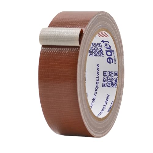 Image of MAT Duct Tape Brown Industrial Grade, 1.5 inch x 60 ft. Waterproof, UV Resistant for Crafts, Home Improvement, Repairs, & Projects