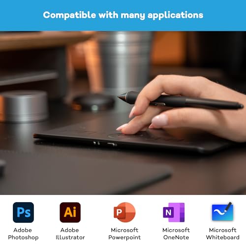 Wacom Intuos Pro Stifttablett Größe M, Grafiktablett (inkl. Pro Pen 2 Eingabestift mit...