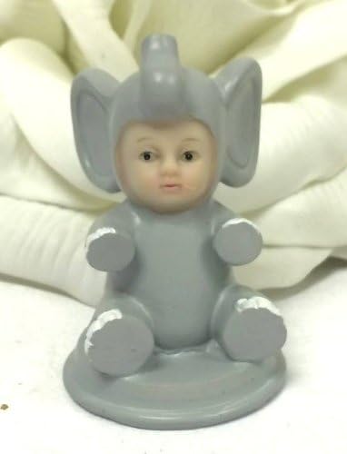 12 Baby Elephant Safari Jungle Animal Baby Shower Birthday Boy Girl Favors Gift Keepsake Favor