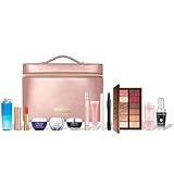 Lancôme - Set de Regalo Beauty Box de Edición Limitada, incluye 6 productos de cuidado facial, 4 de maquillaje, 1...