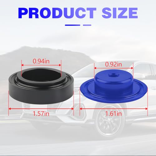 image for BELOMI Car Wiper Plug, Rear Windshield Wiper Block off Grommet Cap, Wa