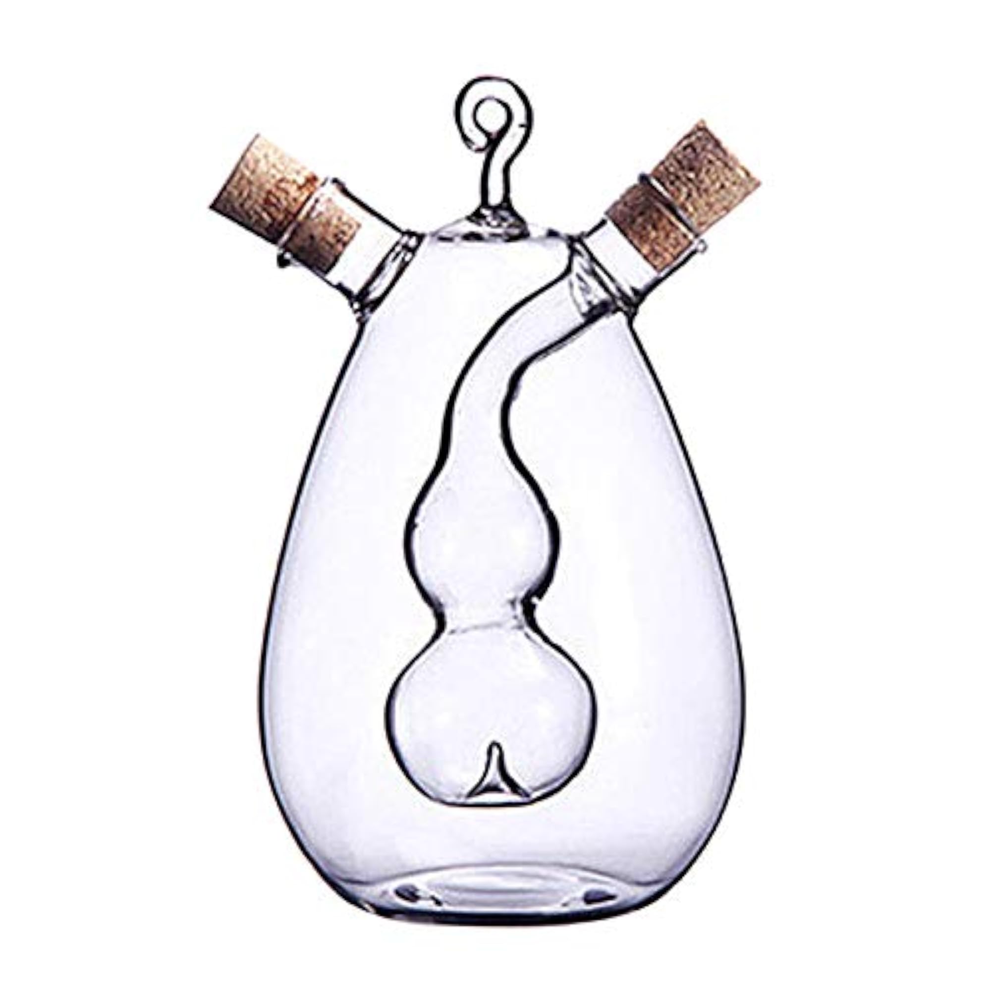 Glass Oil Pot, Anti-leak Transparent Storage Container
