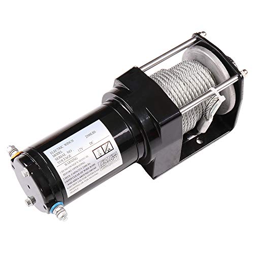 Winch Eléctrico UTV 2500LBS SCITOO Cable Acero Control 12V miniatura 6