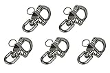 Eye Swivel Snap Shackle 316 Stainless Steel for Sailboat Spinnaker Halyard
