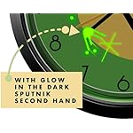 Glow Sputnik Satellite Retro Alarm Clock