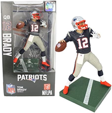 Imports Dragon NFL Tom Brady (New England Patriots) CLARKtoys Exclusive 6" Figure