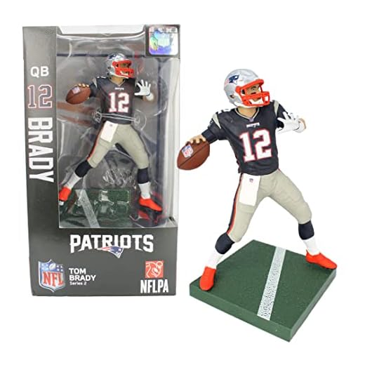 Imports Dragon NFL Tom Brady (New England Patriots) CLARKtoys Exclusive 6" Figure