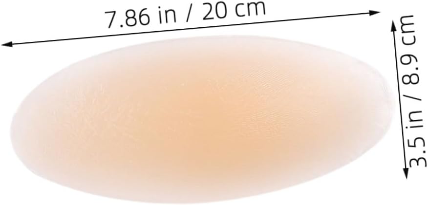 Healeved 2 Pairs Silicone Leg Pads for Women Calf and Thigh Self-Adhesive Skin Color Soft Anti-Chafing Breathable Leg Shape Corrector Pads for Sports and Daily Use