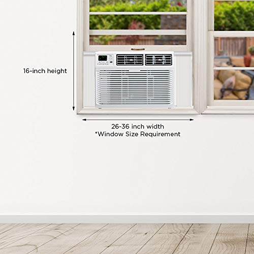 Tcl 12W3E1-A Home Series Window Air Conditioner, 12,000 Btu, White #TOP5