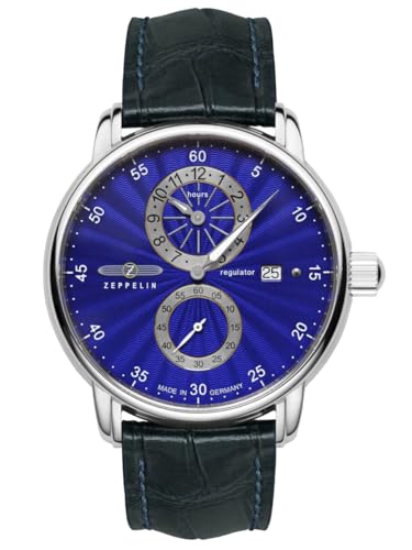 Zeppelin 8626-3 New Captain's Line - Orologio automatico da uomo, made in Germany
