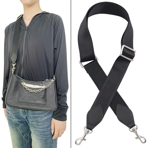 Image of Purse Strap Replacement Crossbody Handbag Stripe Wide Adjustable