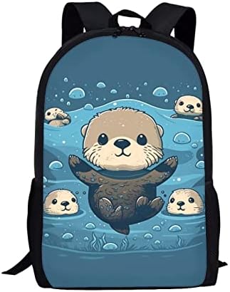 Showudesigns Cute Printing Animal Children School Backpack with Bottle Pocket