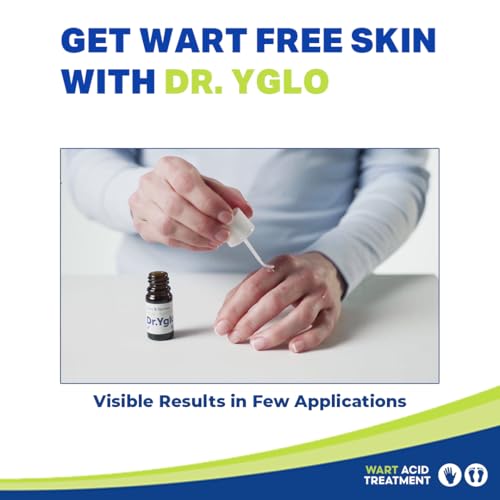 Image of Wart Acid Remover 5ml | Fast Acting Wart Removal Solution with Monochloroacetic Acid (MCA) | Precise Applicator for Common Warts on Hands and Feet | Liquid Form | 4 Years+