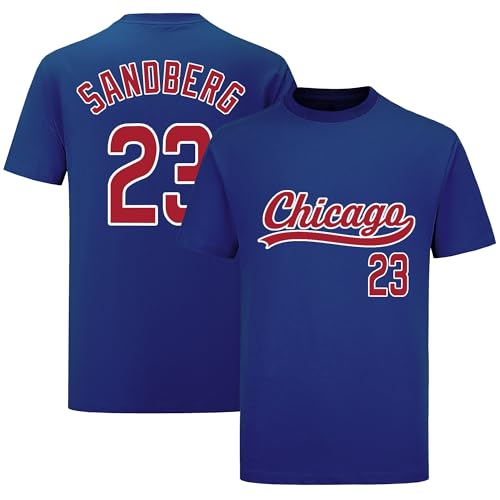 Ryne Sandberg Shirt T-Shirt Jersey Baseball No Brand/Logos 100% Cotton for Royal Mens/Womens/Kids
