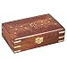Produktbild Orientalische kleine Aufbewahrungsbox mit Deckel 20cm groß Dubhe | Orientalischer Schmuckkästchen für Mädchen und Damen zur Schmuckaufbewahrung | Marokkanische Schatulle Box aus Holz