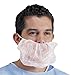 CLEANPRO Disposable Polypropylene Beard Covers, 1,000 Count (Universal Size, White)