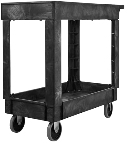 Rubbermaid Commercial Products 2-Shelf Service Cart