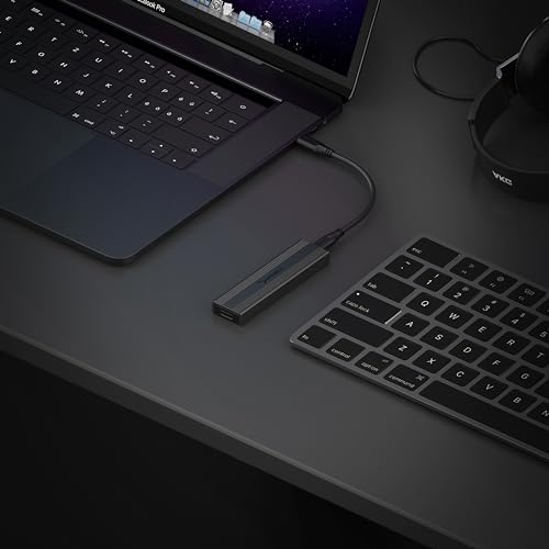 Case SSD M2 NVMe, USB 3.2 Gen 2 10Gbps Type C, Esterno Enclosure, Adattatore M-Key, M più B Key per M.2 PCIe SATA SSDs (EC-SNVE) - Hdd - Immagine 5